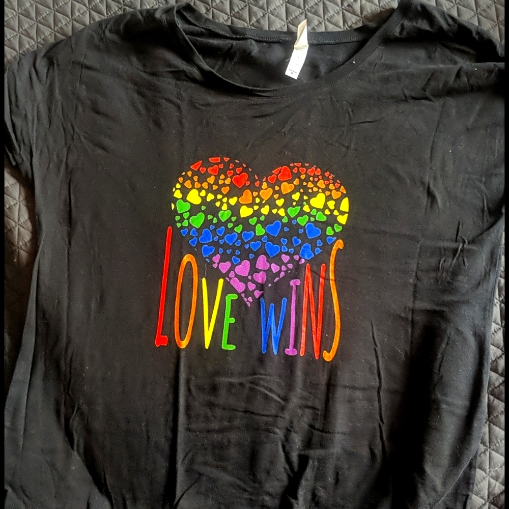 Love Wins 100% Cotton T-shirt